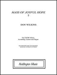 Mass of Joyful Hope SATB Vocal Score cover Thumbnail